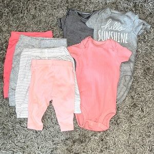 Newborn Onsie and Pant Bundle
